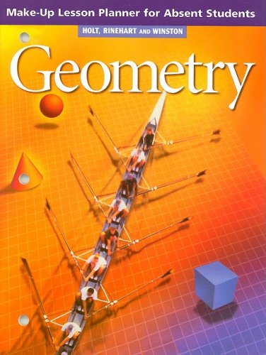 9780030648120: Holt Geometry: Make-Up Lesson Planner for Absent Students