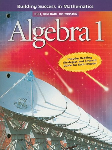 Imagen de archivo de Algebra 1: Building Success in Mathematics a la venta por Nationwide_Text