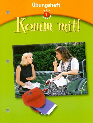 9780030650116: Komm Mit!: bungsheft Level 1: Ubungsheft : German 1