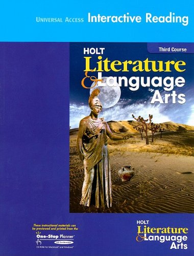 Stock image for Holt Literature and Language Arts: Universal Access Interactive Reader Grade 9 for sale by SecondSale