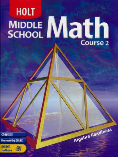 Beispielbild fr Holt Middle School Math Course 2, Grade 7 Student Textbook zum Verkauf von SecondSale