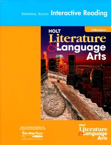 9780030650932: Holt Literature & Language Arts, Fifth Course: Universal Access Interactive Reading