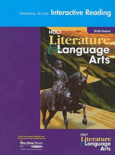 Stock image for Holt Literature and Language Arts California: Universal Access Interactive Reader Grade 12 for sale by Wonder Book