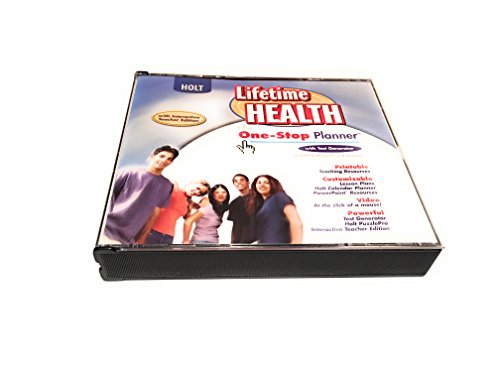 Lifetime Health: One-Stop Planner CD-ROM with Test Generator (9780030652073) by Holt