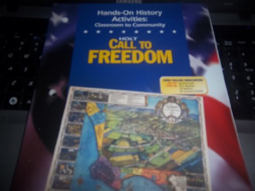Stock image for Hands-On History Activities: Classroom To Community (Call To Freedom) for sale by Allied Book Company Inc.