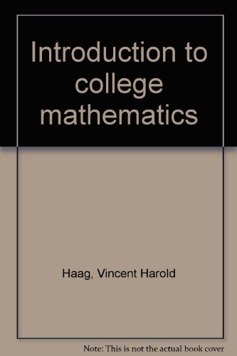 9780030652608: Introduction to College Mathematics