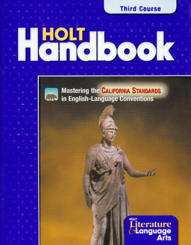 9780030652837: Holt Handbook: Solutions Manual, California Edition
