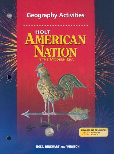 Beispielbild fr Holt American Nation: In the Modern Era: Geography Activities and Guided Reading Strategies with Answer Key zum Verkauf von Jenson Books Inc