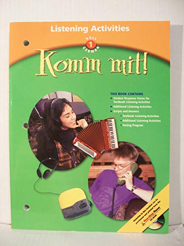 Stock image for Holt German 1: Komm Mit! Listening Activities for sale by Old Friends Books