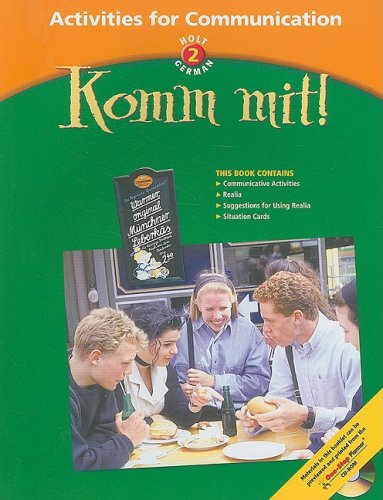 9780030655784: Komm Mit Level 2, Grade 10 Activities for Communication: Holt Komm Mit! (German 2003)