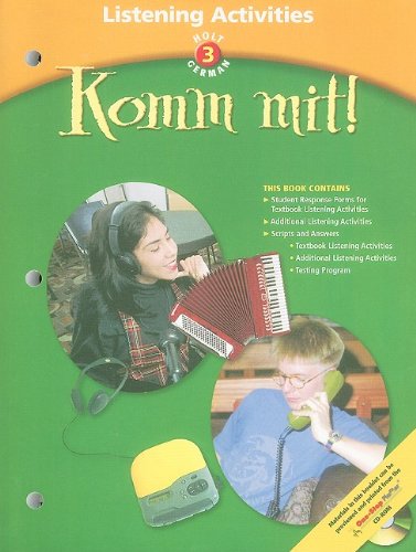 Stock image for Komm mit!: Listening Activities Level 3 for sale by HPB-Red