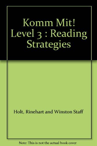 9780030656477: Komm Mit! Level 3 : Reading Strategies
