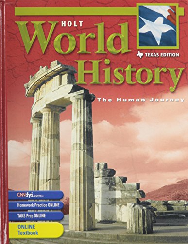 Imagen de archivo de Holt World History: The Human Journey (Texas Edition, Modern World) a la venta por HPB-Red