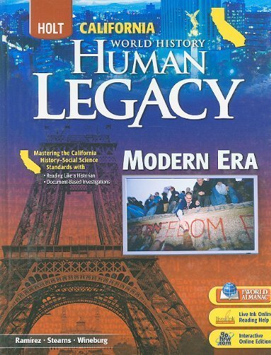 Beispielbild fr Holt World History: The Human Journey Modern World (Teacher's Wraparound Edition) zum Verkauf von Allied Book Company Inc.