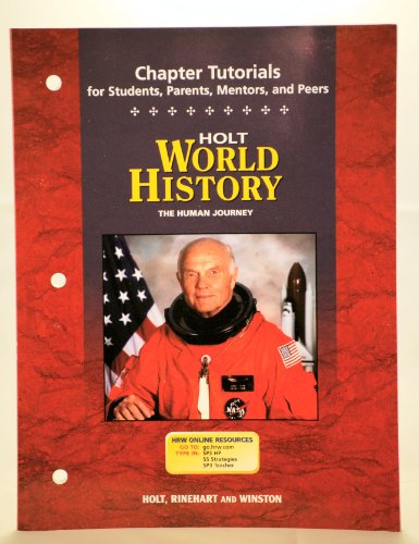 Beispielbild fr World History: The Human Journey: Chapter Tutorials for Students, Parents, Mentors, and Peers zum Verkauf von Nationwide_Text