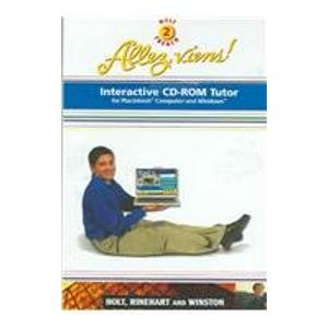 Stock image for Holt Allez, Viens! French Level 2 Interactive CD-ROM Tutor Set For WIN/MAC: Original Wraps (2003 Copyright) for sale by ~Bookworksonline~