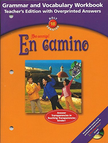 9780030659591: En camino - Ven conmigo! - Holt 1B Spanish - Grammar and Vocabulary Workbook