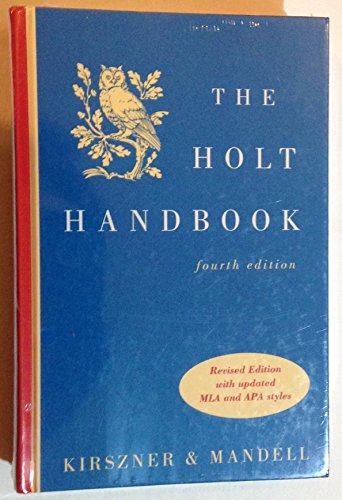 9780030661389: Holt Handbook - Teacher's Edition 4th Course