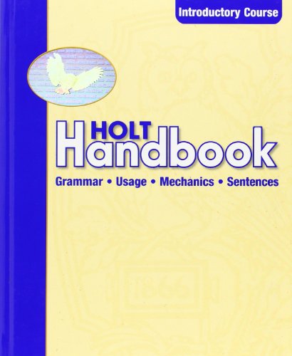 Stock image for Holt Handbook: Introductory Course for sale by Georgia Book Company