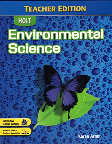 9780030661761: Environmental Science Teacher Edition