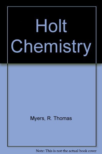 Stock image for Holt Chemistry for sale by Better World Books