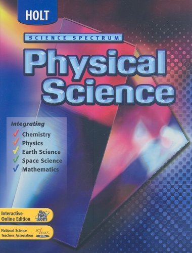 Beispielbild fr Holt Science Spectrum: Physical Science zum Verkauf von BookHolders