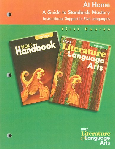 Imagen de archivo de Holt Literature and Language Arts: At Home: Guide In 5 Language Grade 7 (Holt Lit & Lang Arts 2003) a la venta por HPB-Red
