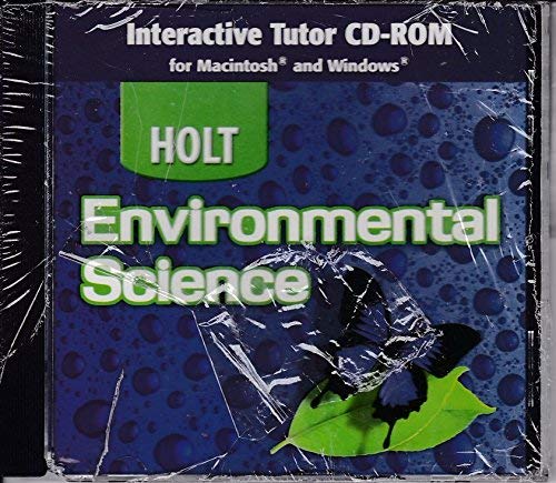 Environmental Science, Grade 9 Interactive Tutor Cd-rom for Macintosh and Windows: Holt Environmental Science (Hlt Envrnmental Sci 2004) (9780030666117) by Hrw