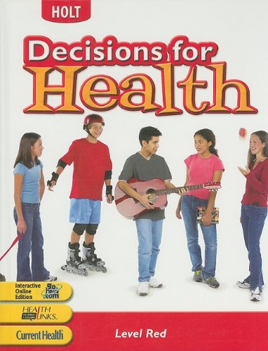 Stock image for Holt Decisions for Health, Level Red for sale by Ergodebooks