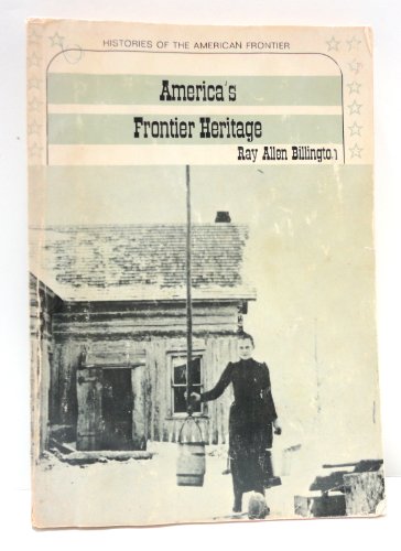 America's Frontier Heritage (9780030670459) by BILLINGTON, Ray Allen