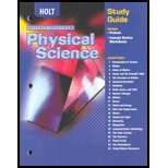 Stock image for Holt Science Spectrum: Physical Science for sale by Nationwide_Text
