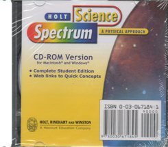 9780030671845: A Physical Approach, Grade 9: Holt Science Spectrum: Physical Approach (Hlt Sci Spectrum 2001 Phy)