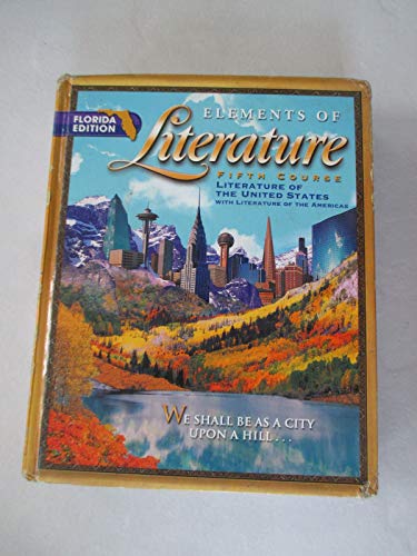 Beispielbild fr Elements of Literature, Grade 11: Holt Elements of Literature Florida (Eolit 2003) zum Verkauf von Front Cover Books