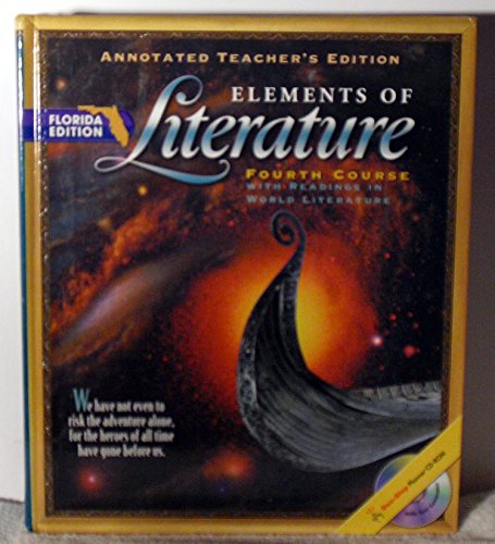 Stock image for Florida Teacher's Edition Elements Of Literature Fourth Course ; 9780030673016 ; 0030673011 for sale by APlus Textbooks