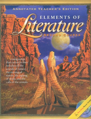 Stock image for Elements of Literature, 2nd Course, Annotated Teacher's Edition for sale by SecondSale