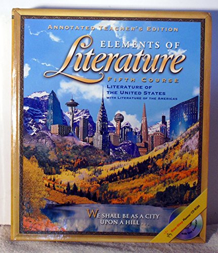 Stock image for Elements of Literature, 5th Course, Grade 11, Annotated Teacher's Edition for sale by Your Online Bookstore