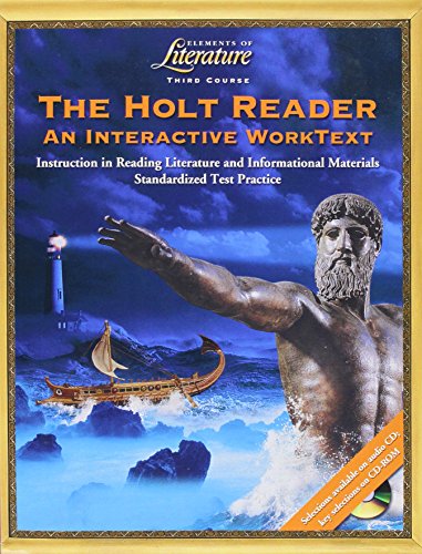9780030675485: Elements of Literature Holt Reader Interactive Worktext Third Course Grade 9: Elements of Literature