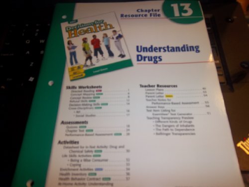 Stock image for Chapter 13 Resource File: Understanding Drugs (Decisions for Health Level Green for sale by Nationwide_Text