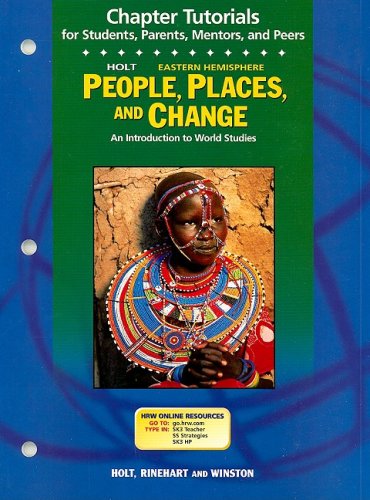 Stock image for Holt Eastern Hemisphere People, Places, and Change Chapter Tutorials: An Introduction to World Studies for sale by Nationwide_Text