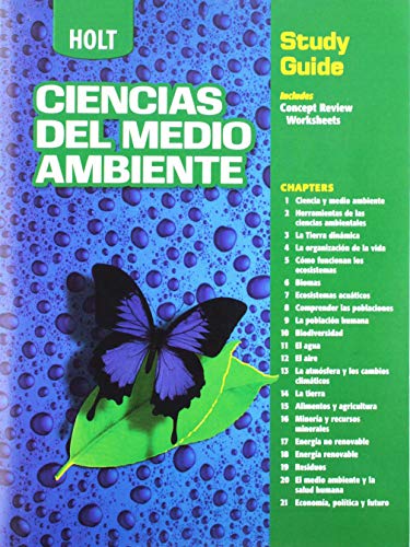 Stock image for Holt Environmental Science: Study Guide, Spanish ; 9780030683435 ; 0030683432 for sale by APlus Textbooks
