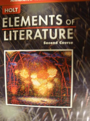 Stock image for Elements Of Literature Second Course (Annotated Teacher's Edition) for sale by Books of the Smoky Mountains