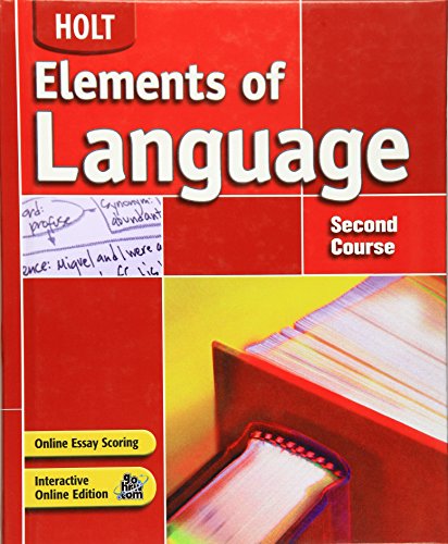 Stock image for Elements of Language: Student Edition Grade 8 2004 for sale by Jenson Books Inc