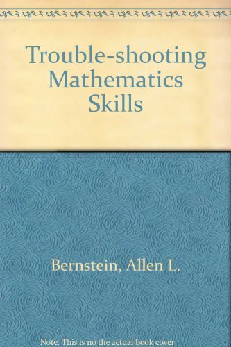 Stock image for Trouble shooting mathematics skills for sale by ThriftBooks-Dallas