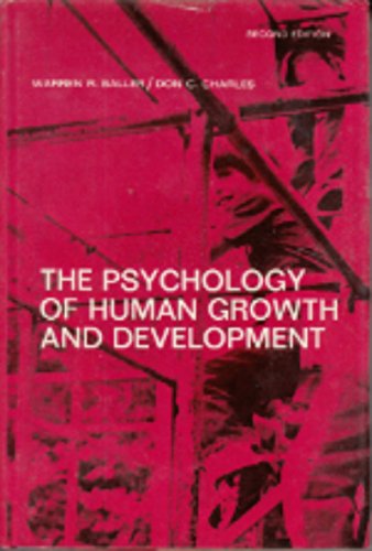 9780030689406: Psychology of Human Growth and Development
