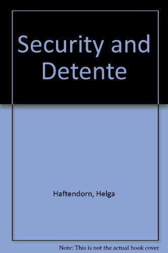 Imagen de archivo de Security and Detente: Conflicting Priorities in German Foreign Policy a la venta por Heartwood Books, A.B.A.A.