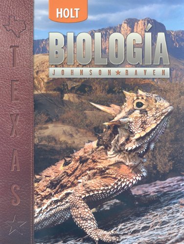Stock image for Holt Biology Texas: Spanish Student Edition Grades 9-12 2004 for sale by HPB-Red