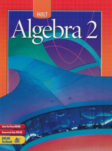 Imagen de archivo de Holt Algebra 2 (Holt Mathematics) a la venta por Booksavers of MD