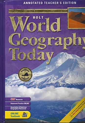 Stock image for Va Ate World Geography Today 2003 ; 9780030701535 ; 0030701538 for sale by APlus Textbooks