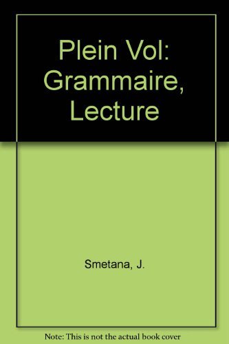 Stock image for Plein Vol Grammaire, Lecture for sale by Sunny Day Books