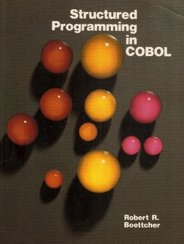 Stock image for Structured Programming in Cobol for sale by dsmbooks